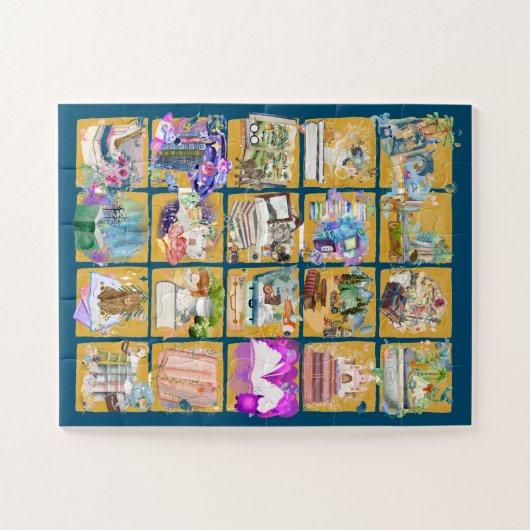 Puzzle Bibliophile Avid (Horizontal)