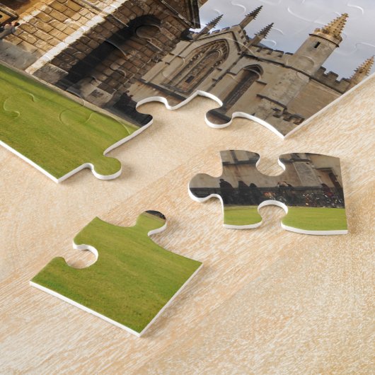 Puzzle Bibliothèque à Oxford, Angleterre (Côté)