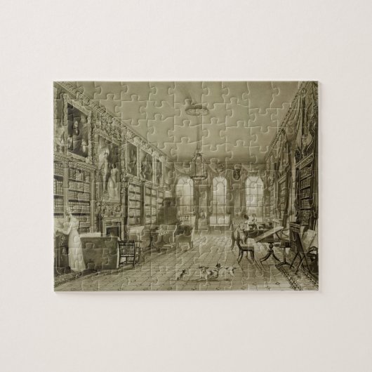 Puzzle Bibliothèque comme salon, parc de Cassiobury, (Horizontal)