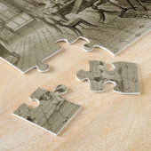 Puzzle Bibliothèque comme salon, parc de Cassiobury, (Côté)