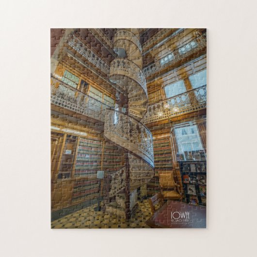 Puzzle Bibliothèque de droit au Capitole de l'État de l'I (Vertical)