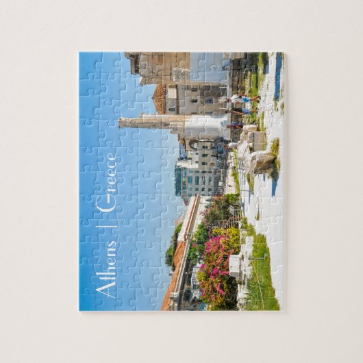 Puzzle Bibliothèque de Hadrian à Athènes, Grèce (Vertical)