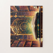 Bibliothèque magique de l'école de sorcière pour l