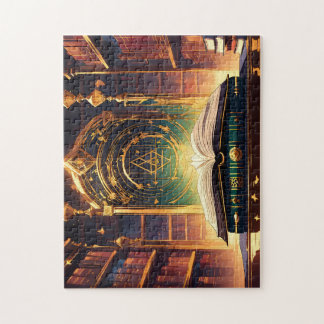 Puzzle Bibliothèque magique de l'école de sorcière pour l