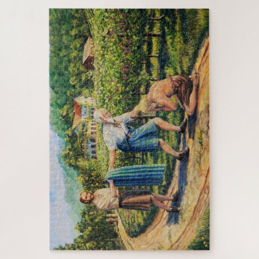 Puzzle Biblique, Écriture, Le Fils Prodigue, Vignoble (Vertical)