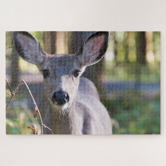 Puzzle Biche à queue noire de Colombie | État de Washingt (Horizontal)