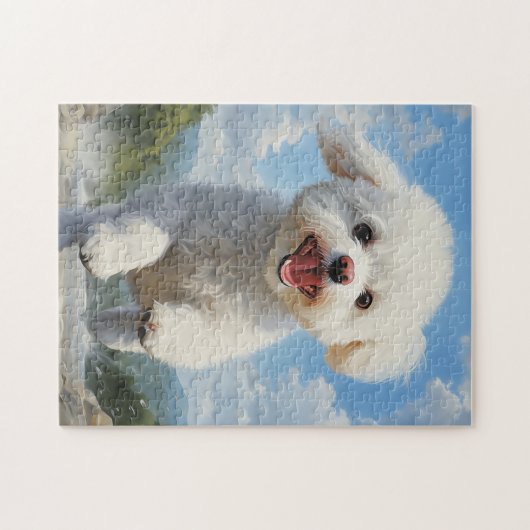 Puzzle Bichon Frise (Horizontal)