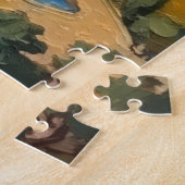 Puzzle Bichon Frise Dog Valentine's Day Heart Balloon (Côté)