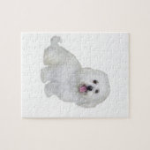 Puzzle Bichon havanais (blanc) (Horizontal)