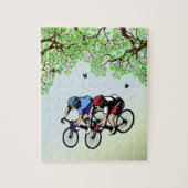 Puzzle Bicycle Race (Vertical)