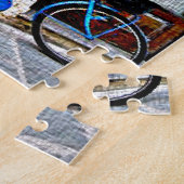 Puzzle Bicyclette en Crète (Côté)