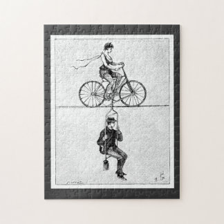 Puzzle Bicyclette haute technologie - Cyclisme cirque Vin
