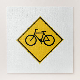 Puzzle Bicyclette pour panneau routier
