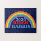 Puzzle Biden Harris 2020 Rainbow (Horizontal)