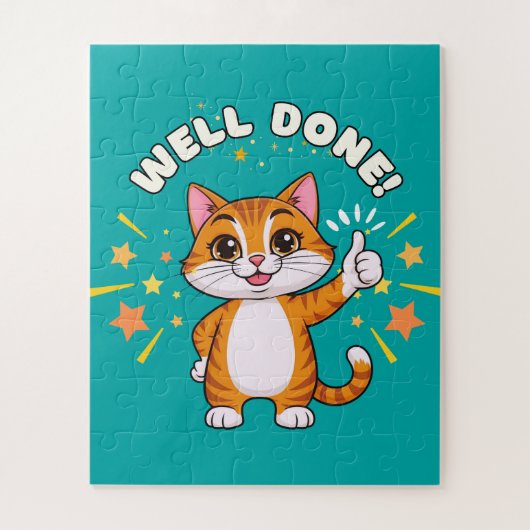 Puzzle Bien Fait ! Chat (Vertical)