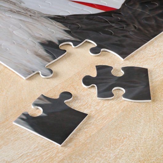 Puzzle Bientôt Eagle With Waving Flag of the United State (Côté)