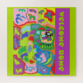 PUZZLE BIENVENUE À LA MAISON NOUS VOUS AVONS MANQUÉ PURPL (Horizontal)