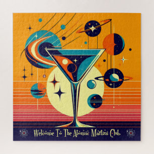 Puzzle Bienvenue à l'ère spatiale au club Atomic Martini