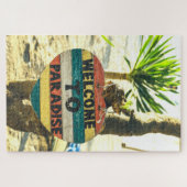 Puzzle Bienvenue à paradise Beach Ocean (Horizontal)