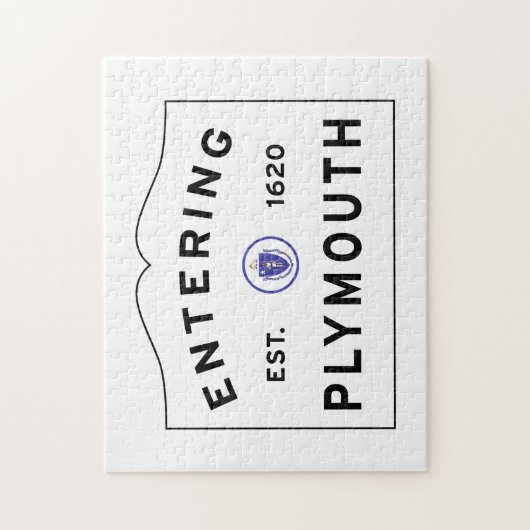 Puzzle Bienvenue à Plymouth (Vertical)
