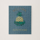 Puzzle Bienvenue ananas (Vertical)