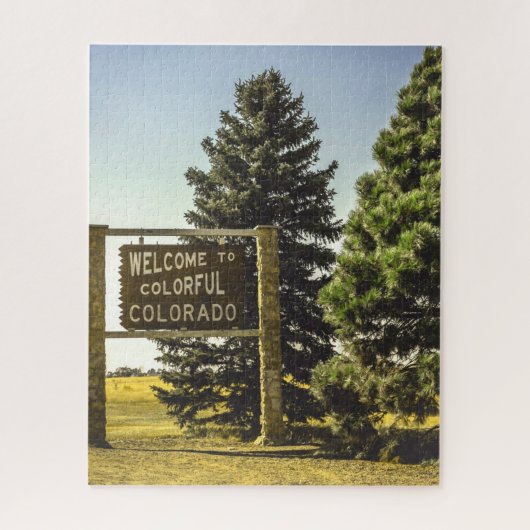 Puzzle Bienvenue au Colorado coloré (Vertical)