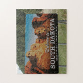 Puzzle Bienvenue au Dakota du Sud. (Vertical)