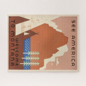Puzzle Bienvenue au Montana (Horizontal)