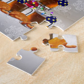 Puzzle Bière et pommes chips (Côté)