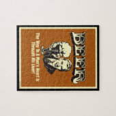 Puzzle Bière : La Façon De Mans Coeur À Travers Le Foie (Horizontal)