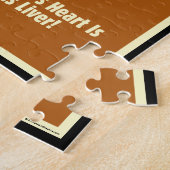 Puzzle Bière : La Façon De Mans Coeur À Travers Le Foie (Côté)