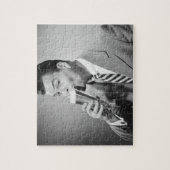 Puzzle Bière potable d'homme d'affaires (Vertical)