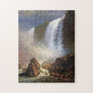 Puzzle Bierstadt Niagara Falls Painting