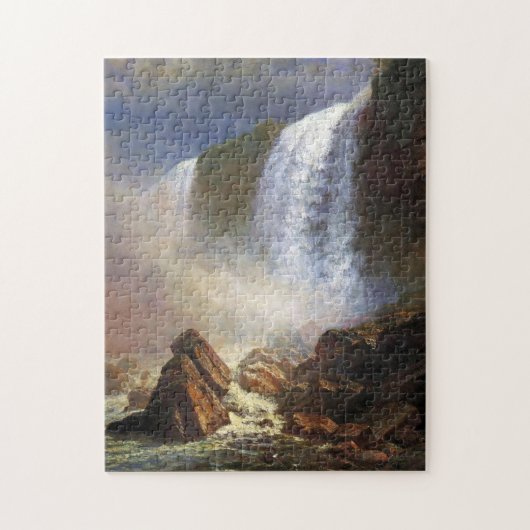 Puzzle Bierstadt Niagara Falls Peinture (Vertical)