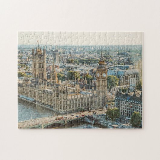 Puzzle Big Ben Construction Photographie Complexe Jigsaw  (Horizontal)
