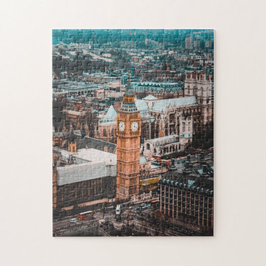 Puzzle Big Ben Construction Photographie Complexe Jigsaw (Vertical)