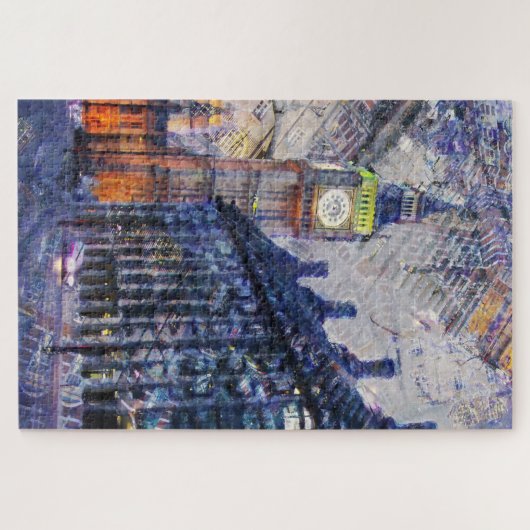 Puzzle Big Ben Londres. (Horizontal)