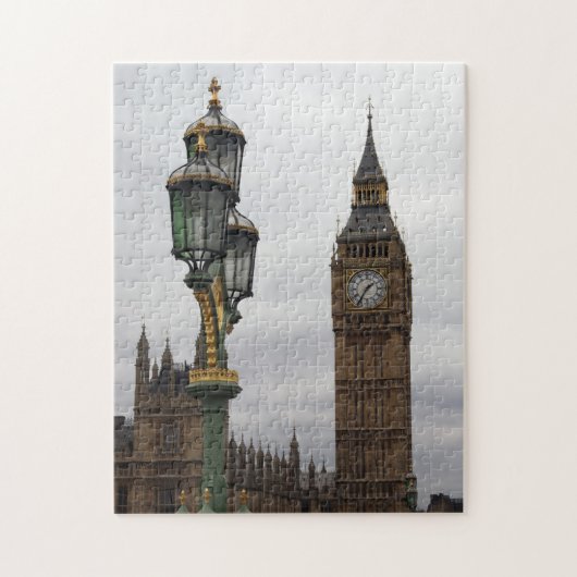 Puzzle Big Ben - Londres - Question de perspective - 11x1 (Vertical)