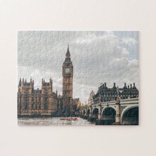 Puzzle Big Ben & The River Thames London City, Angleterre (Horizontal)