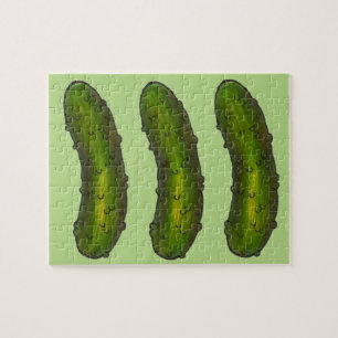 Puzzle Big Dill Crunchy Green Kosher Dill Deli Pickle