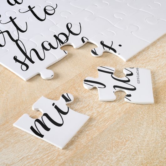 Puzzle Big Heart To Help Shape Little Minds (Côté)