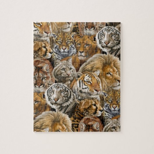 Puzzle Bigcats africains (Vertical)