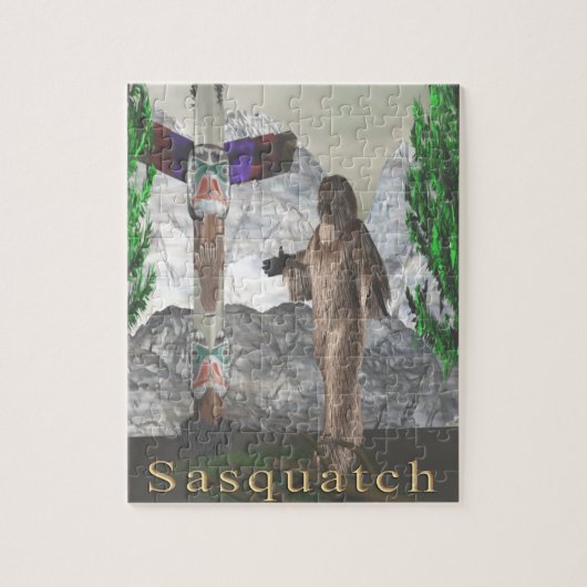 Puzzle bigfoot (Vertical)