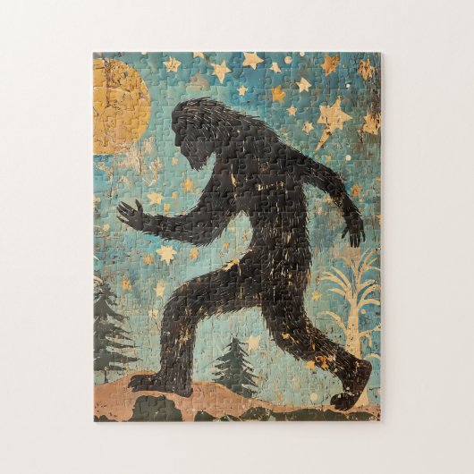 Puzzle Bigfoot (Vertical)