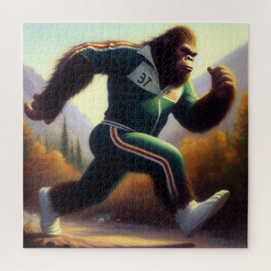 Puzzle Bigfoot en cours (Vertical)
