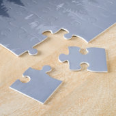 Puzzle Bigfoot Lake Canoe Forêt sauvage de pins (Côté)