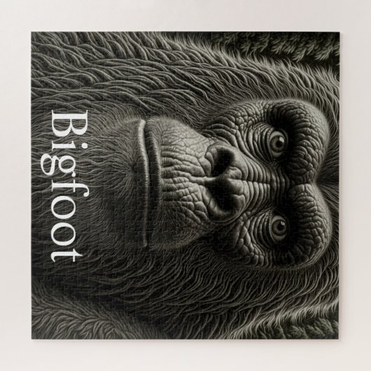 Puzzle Bigfoot ou Sasquatch (Horizontal)