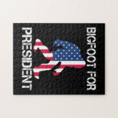 Puzzle Bigfoot pour le président Funny Bigfoot (Horizontal)