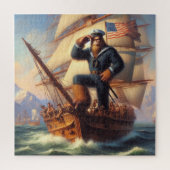 Puzzle Bigfoot Sailor (Vertical)