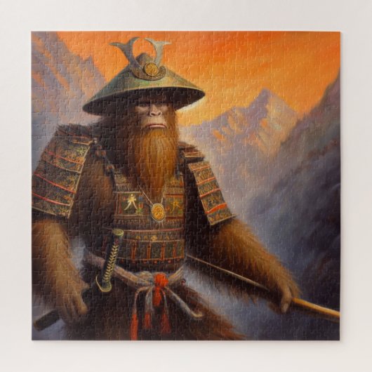 Puzzle Bigfoot Samurai (Vertical)